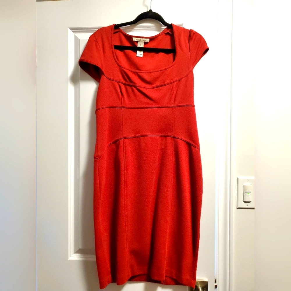 Laundry dress fitted